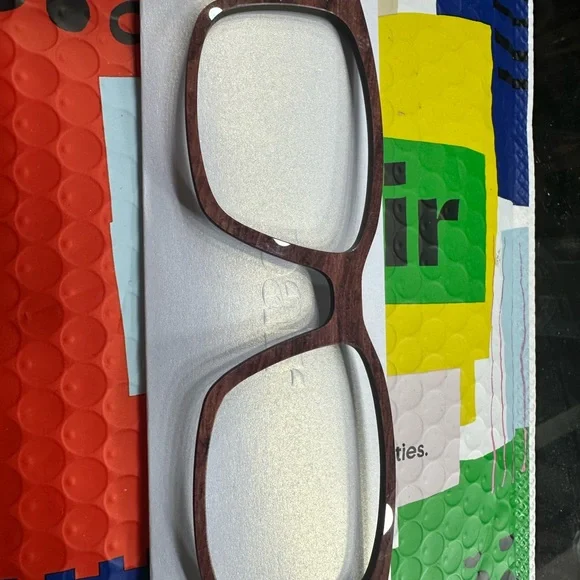 Pair Eyewear Woodgrain “Kirby”Eyeglass Frame topper - Picture 2 of 4